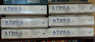 Colectia completa Atlas, deAgostini, 11 bibliorafturi. foto
