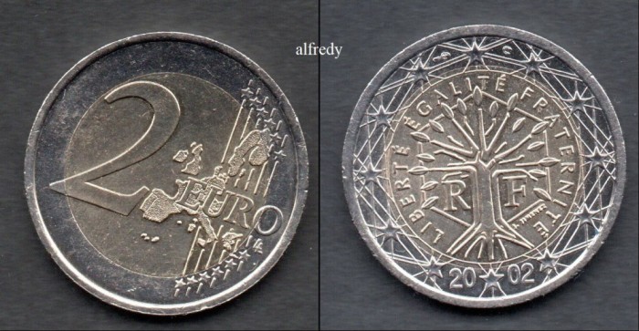 FRANTA 2002 2 euro