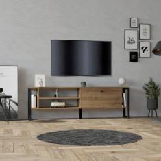 Comoda TV, Puqa Design, AsrÄ±n, 160x50.4x24.5 cm, PAL, Maro