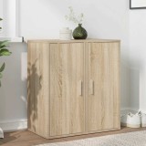 vidaXL Pantofare, 2 buc., stejar sonoma, 32x35x70 cm, PAL 808961