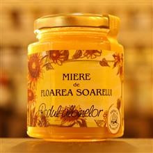 Miere de Floarea Soarelui Prisaca Transilvania 250gr Cod: 93 foto