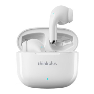 Casti Fara Fir, Wireless, Half-In-Ear - Lenovo LivePods (LP40 Pro) - White foto