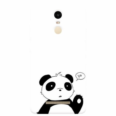 Husa silicon pentru Xiaomi Remdi Note 3, Panda Cellphone foto
