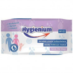 Servetele umede antibacteriene Hygenium, 50 bucati foto