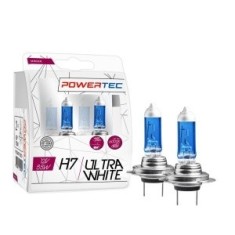 Set Becuri Powertec H7 Ultra White