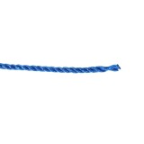 Sfoara polipropilena, rasucita, albastra, 8 mm