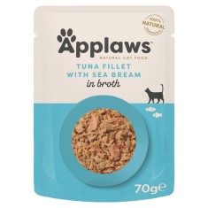Applaws pentru pisici cu ton ?i dorada in bulion 70 g foto