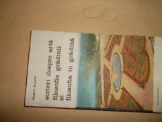 Scrieri despre arta, filosofia gradinii - Rosario Assunto foto