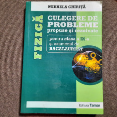 FIZICA PROBLEME PROPUSE SI REZOLVATE PENTRU CLASA A IX-A - MIHAELA CHIRITA