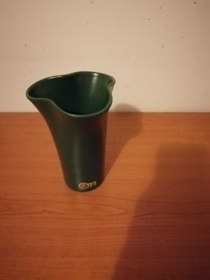 Vaza ceramica verde Gabriel Sweden Stengods Suedia15 cm foto