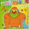 Animale de la zoo. Carte de colorat
