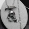 LANT CU PANDANTIV INOX - The Expendables - PATINAT ARTIFICIAL LC88D