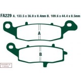 Klocki Ham. Moto. Suzuki Vl 1500 (C 1500 Intruder) (05-09)/ Sv 650 ( Abs) (07-13) Dl 650 V-Strom Abs (07-11)/ 256335 EBCFA229V