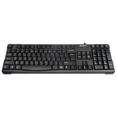 Tastatura comfort Round USB A4Tech, Negru foto