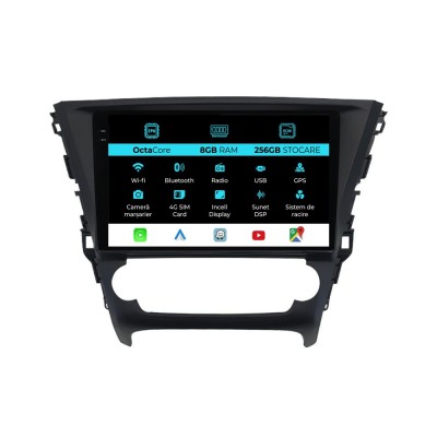 Navigatie Dedicata Toyota Avensis (2015-2018), 9 Inch, 8Gb Ram, 256Gb stocare, Carplay foto