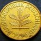 Moneda 5 PFENNIG - GERMANIA, anul 1996 * cod 2844 - litera F