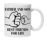 Cana alba personalizata &quot;father and son&quot;, INOVATIX&reg;. 330ml, Oem