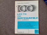 Catalin Petru Nicolescu - 100 lectii de matematica. Lectia 2+3
