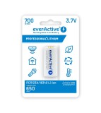 Baterie micro USB everActive 16340 3,7 V Li-ion, seria 700, 650 mAh, cu protecție BOX