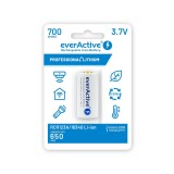 Baterie micro USB everActive 16340 3,7 V Li-ion, seria 700, 650 mAh, cu protecție BOX