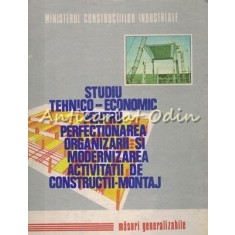 Studiu Tehnico-Economic Pentru Perfectionarea Organizarii