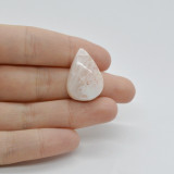 Cabochon scolecit a 25x17x8mm c12