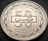 Moneda exotica 50 FILS - BAHRAIN, anul 1992 * cod 4430 A