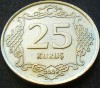 Moneda 25 KURUS - TURCIA, anul 2009 *cod 1946, Europa