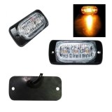 3 Led 12v 24v Lumina de intermitenta stroboscopica subtire