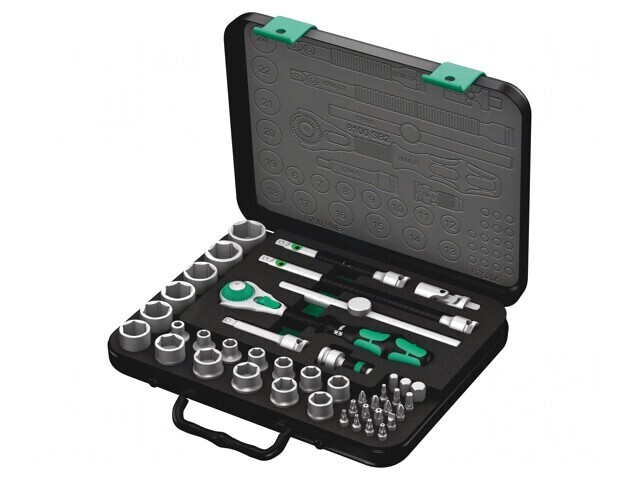 Set Chei Tubulare Hexagonale 3/8&quot;