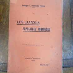 Les dances populaire roumaines, G. N. Varone Bucuresti 1933