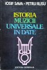 Istoria Muzicii Universale in Date - Iosif Sava, Petru Rusu, Ed. Muzicala, 1983, Romana, Arta Muzicala