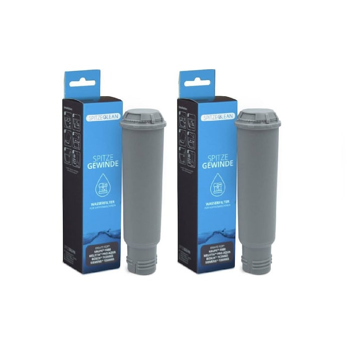 Set 2 filtre de apa, Spitze Gewinde, pentru espressoare Krups, Melitta,  Bosch, Siemens, compatibil F088, TCZ6003, TZ60003 | Okazii.ro
