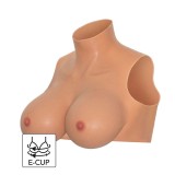 Crop Top - Alter Ego, din silicon 100% dotat cu sani plini si moi, sfarcuri realiste, S/M/L
