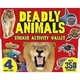 Cumpara ieftin Deadly Animals Sticker Activity Wallet