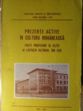 PREZENTE ACTIVE IN CULTURA ROMANEASCA. FOSTI PROFESORI SI ELEVI AI LICEULUI NATIONAL DIN IASI-COLECTIV-233757