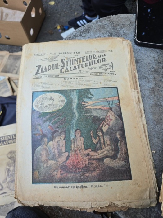 Ziarul Ştiinţelor şi al Călătoriilor nr.48/1926 - Luigi Cazzavillan, Stelian Popescu