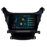 Cumpara ieftin Navigatie 2K HUB64 Hyundai Elantra (2012-2014), 4GB RAM, Android 13, Octacore, Slot Sim 4G, DSP, GPS, Wi-FI, Carplay, Android Auto, USB, Bluetooth, Wa