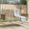Gossi banca de balansoar, bej, 119x56x48 cm, poliratan