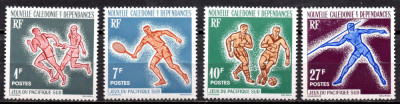 NOUA CALEDONIE 1963, Sport, serie neuzată, MNH foto