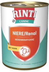 Conserve RINTI Canine Renal pui 800 g foto