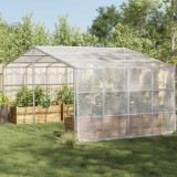 vidaXL &Icirc;mpătură cu ochiuri Transparent 5 x 5 m Polietilenă 3429283