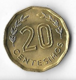Moneda 20 centesimos 1981 - Uruguay, America Centrala si de Sud, Cupru-Nichel
