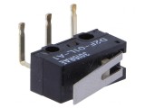 Micro&icirc;ntrerupător cu manetă SNAP ACTION 3A/125VAC 0,1A/30VDC