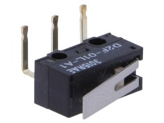 Micro&icirc;ntrerupător cu manetă SNAP ACTION 3A/125VAC 0,1A/30VDC