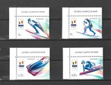 ROMANIA 2018 - JO DE IARNA PYEONGCHANG, TABS IN LIMBA ROMANA, MNH - LP 2180
