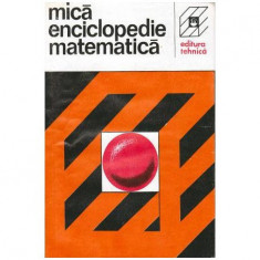 Mica enciclopedie matematica foto