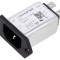 Conector alimentare AC C14 (E) 2A 250VAC - SCHURTER