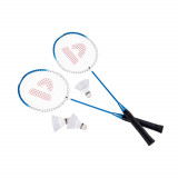 Cumpara ieftin Set badminton Donnay 6 piese Albastru