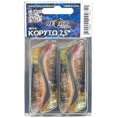 Shad Relax Lures Kopyto Print pl092, 6.2cm, 4buc/pac foto